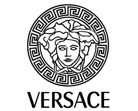 versace logo sketch|Versace medusa logo.